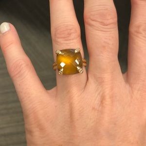 David Yurman 14MM Chatelaine ring